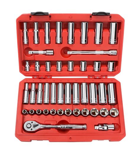 steel socket set box|socket sets uk b&q.